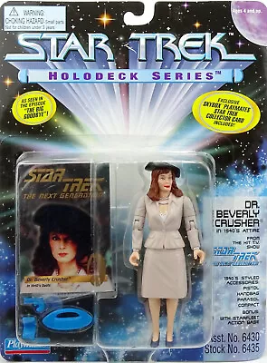 Buy STAR TREK THE NEXT GENERATION DR. CRUSHER 1940`s ATTRACTS 4.5 /approx. 12cm PLAYMATES B • 15.48£
