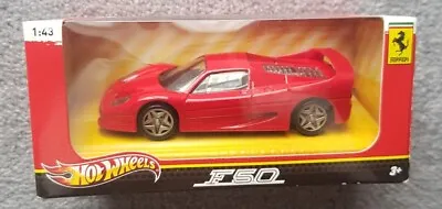 Buy Mattel Hot Wheels Ferrari F50 1/43  • 14.99£