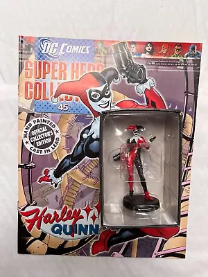 Buy Dc Comics Super Hero Figurine Collection Issue 45 Harley Quinn Eaglemoss Figure • 25.99£