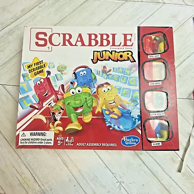 Buy Scrabble Junior Board Game First Crossword Ages 5 Up Hasbro. Opened Used Once • 5.64£