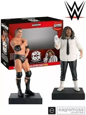 Buy Eaglemoss WWE Collection WWE Iconic Tag Team Rock N Sock Connection New In Stock • 24.99£