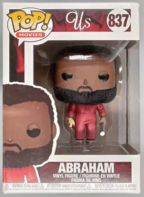 Buy #837 Abraham - Horror - Us - BOX DAMAGE Damaged Box Funko POP With Protector • 11.99£