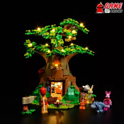 Buy LED Light Kit For Winnie The Pooh - Compatible With LEGO® 21326 (Remote Version) • 53.86£