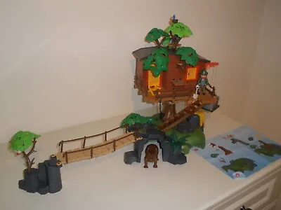 Buy Playmobil Adventure Tree House + Rope Bridge 5557 Complete, See Details. • 28£