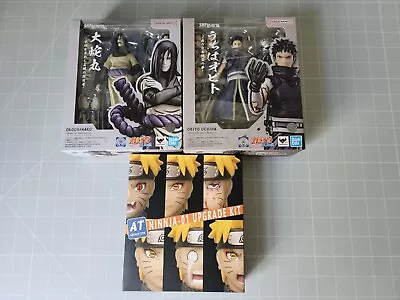 Buy Bandai S.H. Figuarts Naruto Shippuden Bundle Orochimaru, Obito • 130£