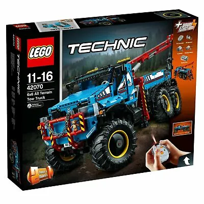 Buy LEGO 42070 Technic 6x6 All Terrain Tow Truck - Brand New, Retired Set, Unopened • 375.99£