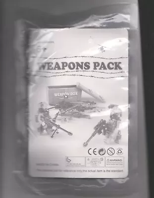 Buy WWII Military Weapons Pack Artillery Army, Building Blocks • 12.99£