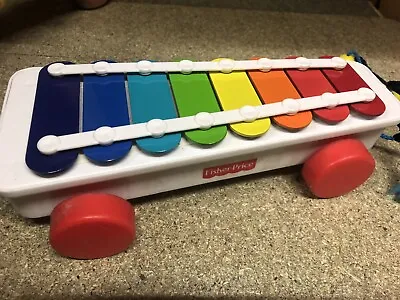 Buy Fisher-price Pull-a-tune Xylophone Used But Really Good Condition • 7.99£