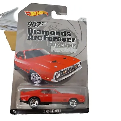 Buy Hot Wheels 007 DIAMONDS ARE FOREVER '71 MUSTANG MACH 1   1:64 • 9£