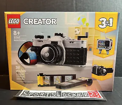 Buy LEGO Creator 31147 Retro Camera Set 261 Pcs. 3-in-1 Kit Factory Sealed - IN HAND • 37.78£