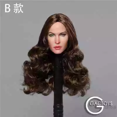 Buy 1/6 Female Head Sculpt Long Hair Suntan Phicen Hot Toys 12  Figure GC029B • 31.19£