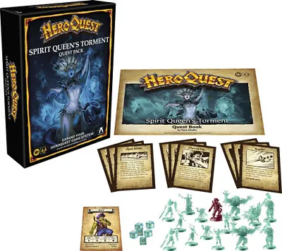 Buy Hasbro Gaming - Heroquest: Spirit Queens Torment Quest Pack [New ] Table Top G • 27.23£