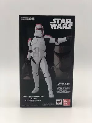 Buy S.H.Figuarts Star Wars The Clone Trooper Fiugre Phase 1 Captain Tamashii Nation • 125.03£
