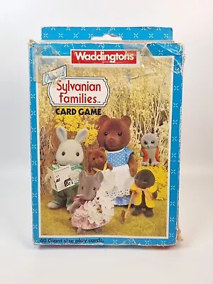 Buy Sylvanian Families Card Game Vintage Waddingtons 1988 • 12.99£
