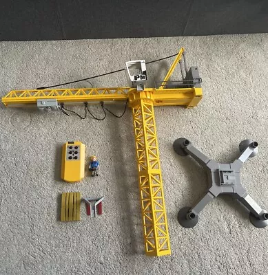 Buy Playmobil City Action Crane 5466 Good Working Condition • 35£