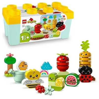 Buy Duplo Lego Set 10984 Organic Garden Stacking Brick Box Rare Ideal Christmas Gift • 39.99£