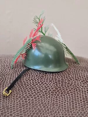 Buy Vintage Action Man Hasbro Combat Soldier Helmet With Foliage  • 19.99£