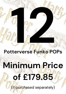 Buy Funko POP Mystery Box Random 12 Genuine Harry Potter Funko POP With Protectors • 99.99£