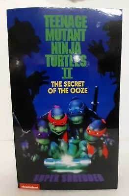 Buy Teenage Mutant Ninja Turtles II The Secret Of The Ooze 9  Super Shredder By NECA • 40£