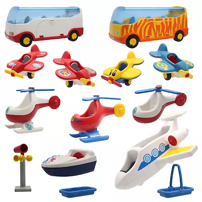 Buy Playmobil 123 Airport Travel Busses Boat Aircraft Helicopter Carrying • 9.77£