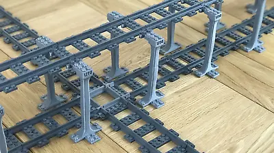 Buy LEG0 Train Set Supports Extra Top Section Track 60051 60052 60198.   ID1 • 19.95£