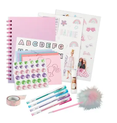 Buy Barbie DIY Secret Diary Set Personalise Your Notebook Xmas Bday Girls Gift Idea • 15.99£