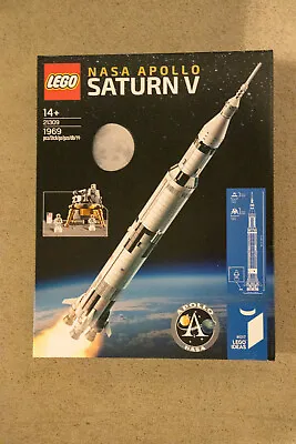 Buy LEGO® 21309 Ideas NASA Apollo Saturn V NEW ORIGINAL PACKAGING NEW MISB NRFB SEALED • 188.49£