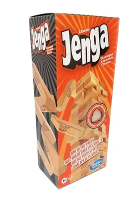 Buy Jenga Wood Stacking Game New & Sealed Hasbro • 14.99£
