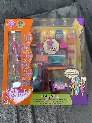 Buy NEW 2003 Sealed In Box Polly Pocket Surf Diner Villa Mattel Set • 27.99£