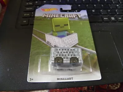 Buy Hot Wheels Mojang Minecraft Minecart Brand New Sealed • 6.99£