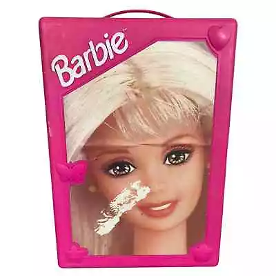 Buy Vintage Barbie Doll Case 90s Retro Collectible Mattel Toy Storage Organizer • 31.23£
