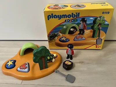 Buy Playmobil 9119 Pirate Island 123 - Complete With Box And Leaflet • 7.99£