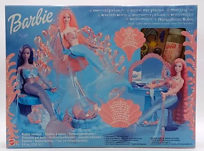 Buy 2002 Barbie Mermaid Fantasy Play Set / Mermaid Play Set / Mattel 47863, NrfB • 101.65£