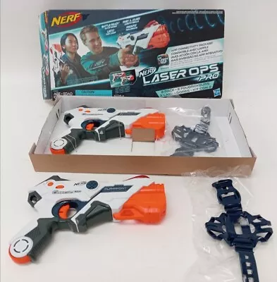 Buy Nerf Laser Ops Pro Laser Tag Set Hasbro Children's Toys AlphaPoint Blasters • 9.99£