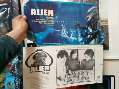 Buy Kenner Alien Game 1979 Box Top And Bottom Tears And Rips  • 11.48£