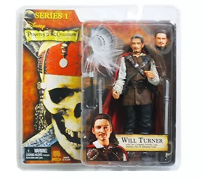 Buy Disney Pirates Of The Carribean Series 1 WILL TURNER 6  Figure Unopened By NECA • 32£