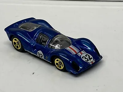 Buy Hot Wheels Ferrari P4 Blue No32 2001 Mattel Unboxed • 7.99£