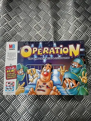 Buy 2004 Operation Electronic Board Game -  Hasbro Classic - Brand New & Sealed • 29.95£
