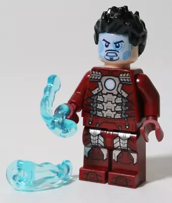 Buy LEGO Iron Man Mark 5 Minifigure No Helmet Tony Stark 76125 Marvel MCU Iron Man 2 • 11.99£