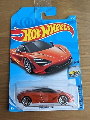 Buy Hot Wheels McLaren 720S Orange - 178/365 Long Card • 8.99£