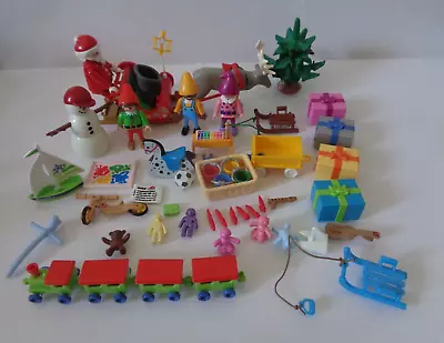 Buy Playmobil Father Christmas Christmas Tree Elves Childrens Toys Parcels Bundle • 18£