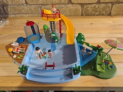 Buy Playmobil Spares Swimming Pool Set With Accessories & Klickies Vgc • 20£