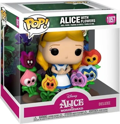 Buy #1057 Alice With Flowers Alice In Wonderland Disney Funko Pop Deluxe • 29.99£