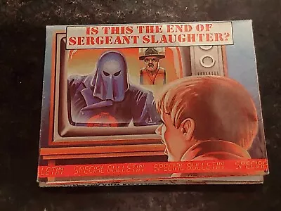Buy Vintage 1988 G. I. Joe Is This The End Of Sergeant Slaughter Mail Order Brochure • 12.34£