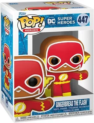 Buy Funko Pop Heroes - DC Super Heroes - Gingerbread The Flash #447 • 15.99£
