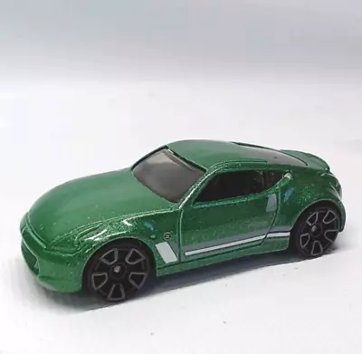 Buy Hot Wheels Green Nissan 370Z 1/64 Diecast Scale Model 2020 • 1.99£