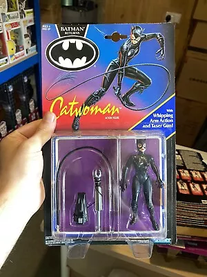 Buy DC Batman Returns Catwoman With Whipping Arm Action Kenner 1991 #63870 New • 40£
