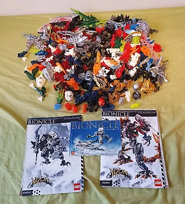 Buy Lego Bionicle 1.45kg Joblot Bundle Comes With 10204 & 8571 Instructions/Parts • 33£