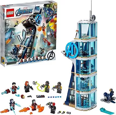 Buy LEGO Super Heroes Avengers Tower Decisive Battle 76166 • 240.04£