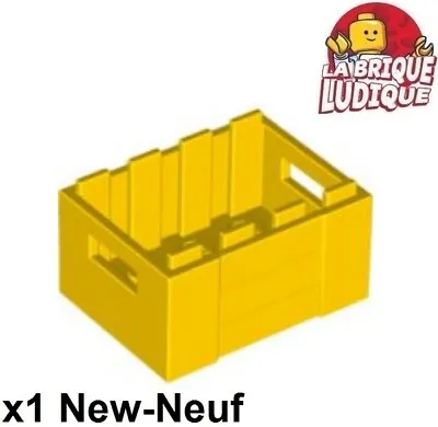 Buy LEGO 1x Container Box Box Crate Crate Yellow/Yellow 30150 NEW • 1.10£